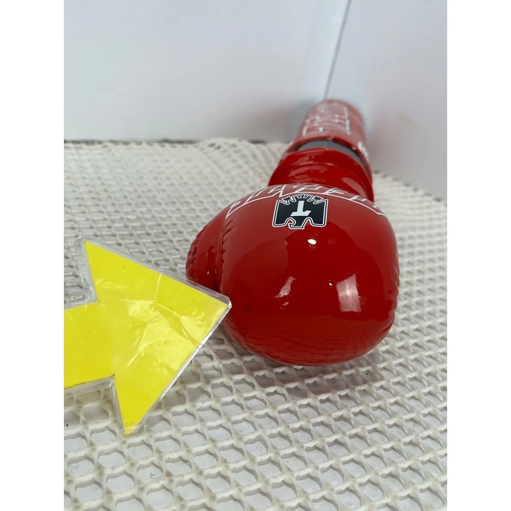 Tecate Beer Boxing‎ Glove Tap Handle  Barware Collectible Red Good condition